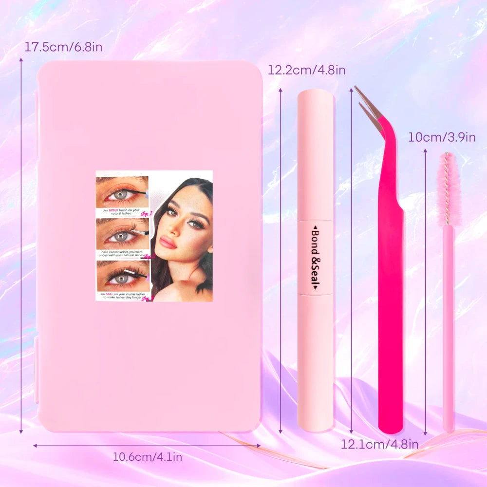 Fluffy Wispy Eyelash Extension Kit