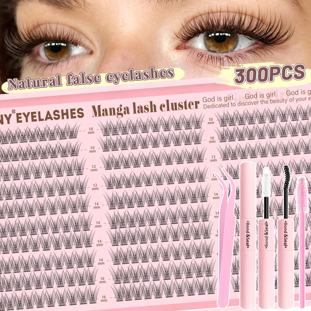 Fluffy Wispy Eyelash Extension Kit